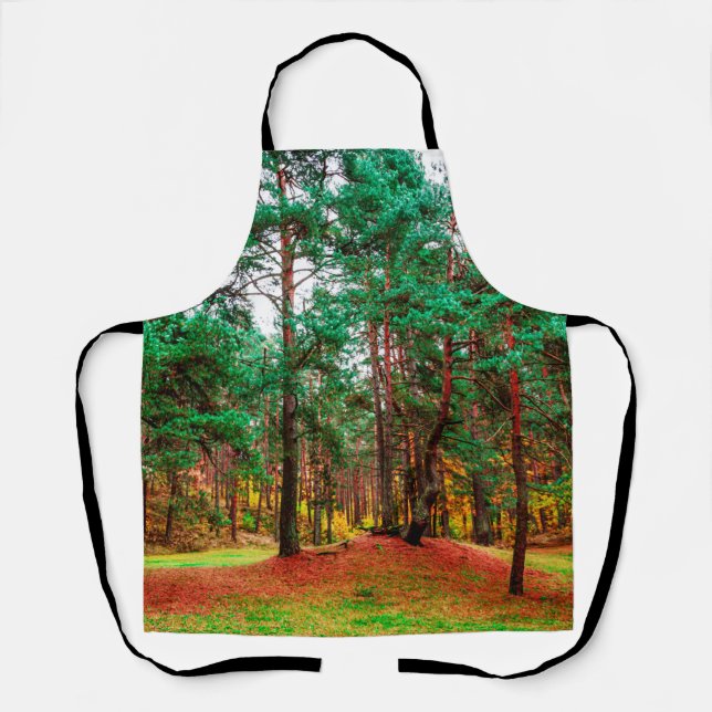Autumn mixed forest apron (Front)