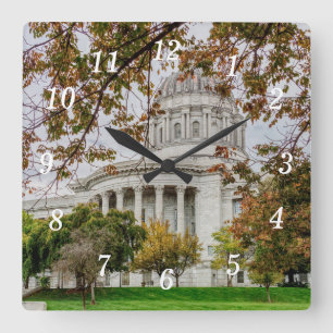Autumn MO Capitol Wall Clock