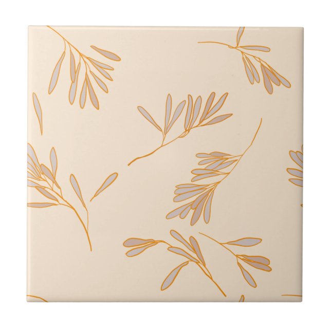 Autumn mood (1) ceramic tile (Front)