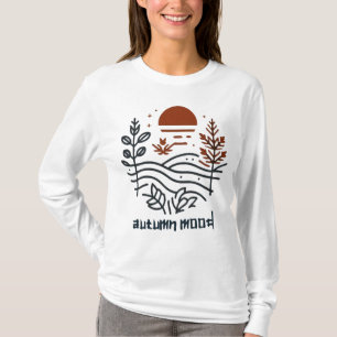Autumn Mood: Yellow Leaf T-shirt #5