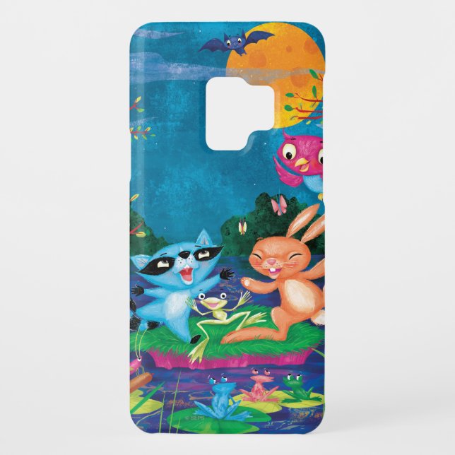 Autumn Moon Case-Mate Samsung Galaxy Case (Back)
