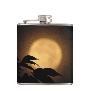 Autumn Moon Hip Flask