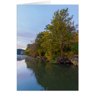 Autumn Morning Lake Springfield