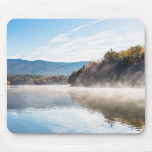 Autumn Morning View Mouse Pad