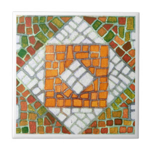 AUTUMN MOSAIC 4.25x4.25 Ceramic Tile
