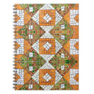 AUTUMN MOSAIC 6.5x8.75 Spiral Notebook
