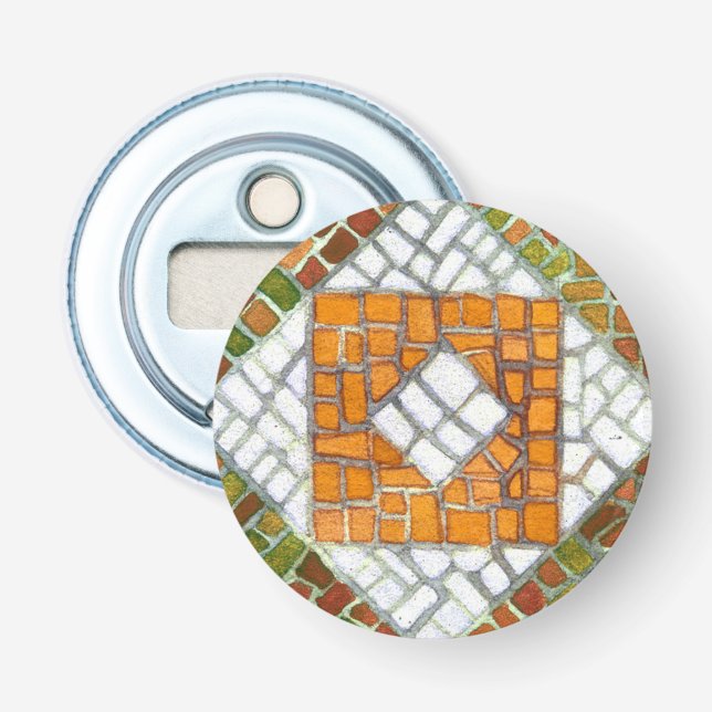 AUTUMN MOSAIC Bottle Opener (Front)