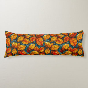 Autumn mosaic pattern body cushion