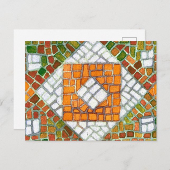 AUTUMN MOSAIC Postcard (Front/Back)