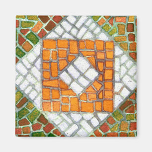 AUTUMN MOSAIC Square Magnet