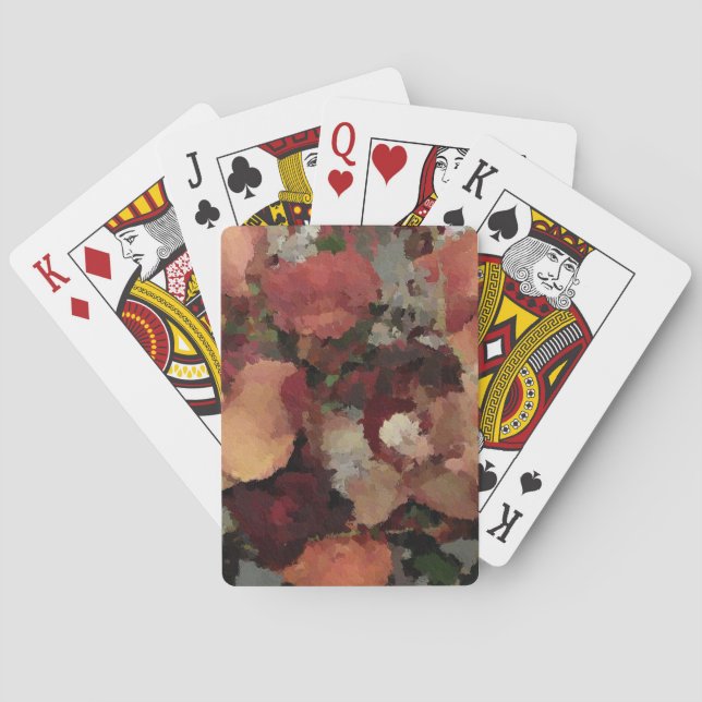 Autumn Mosaics Playing Cards (Back)