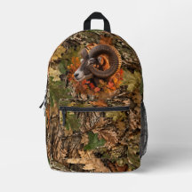 Autumn Mouflon in Golden Light