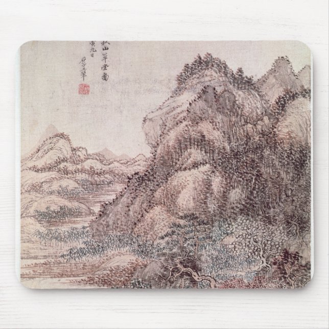 Autumn Mountains Mouse Pad (Front)