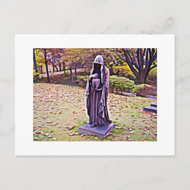 Autumn Mourner Postcard (Front)