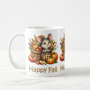 Autumn Mouse Coffee Mug