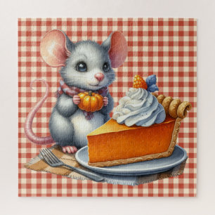 Autumn Mouse Puzzzle Jigsaw Puzzle