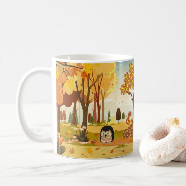 Autumn Mug (With Donut)