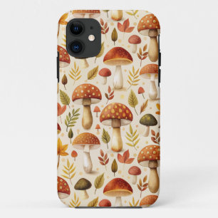 Autumn Mushrooms iPhone 11 Case