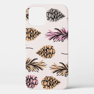 Autumn Nature: Trendy Vintage Seamless. iPhone 12 Case