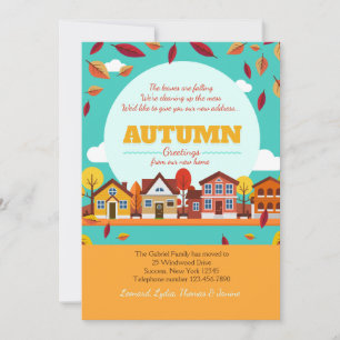 Autumn Neighbourhood Moving Announcement