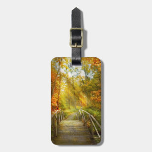 Autumn - Nice day for a walk Luggage Tag