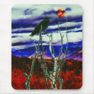 Autumn Night Mouse Pad