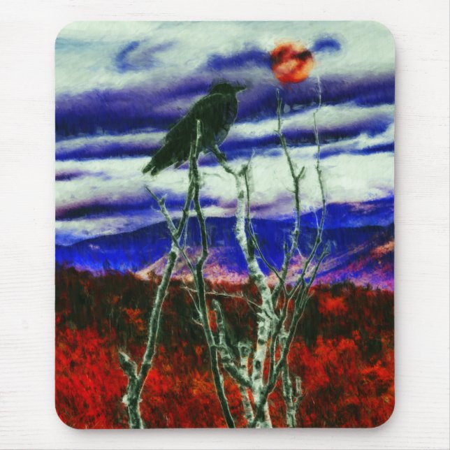 Autumn Night Mouse Pad (Front)