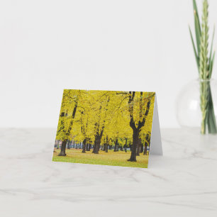 Autumn Note Card