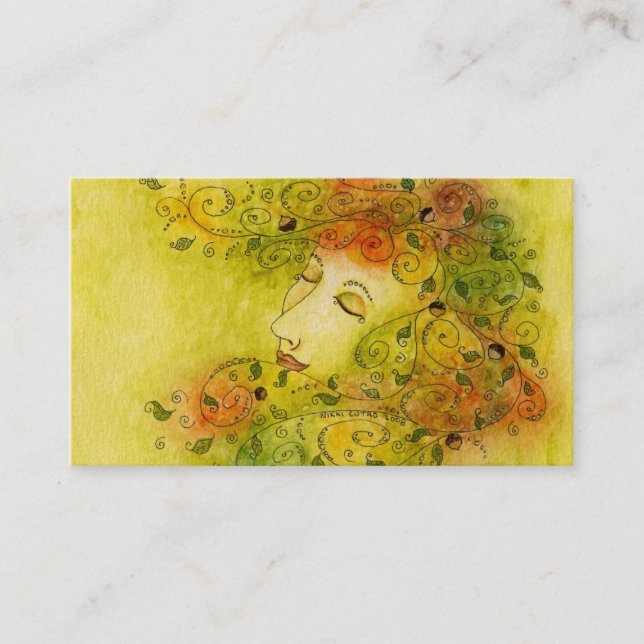 Autumn Nymph Profile Card (Front)