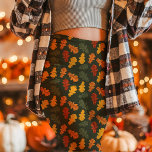 Autumn Oak Leaves Fall Green Leggings<br><div class="desc">Embrace the beauty of fall with these Autumn Oak Leaves Fall Green Leggings. Featuring a stunning pattern of vibrant orange, yellow, and red oak leaves against a deep green background, these leggings capture the essence of autumn. Perfect for cosy days, seasonal outings, or just adding a touch of nature-inspired style...</div>