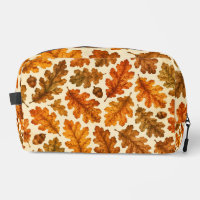 Autumn Oak Leaves Pattern | Cosy Nature Aesthetic