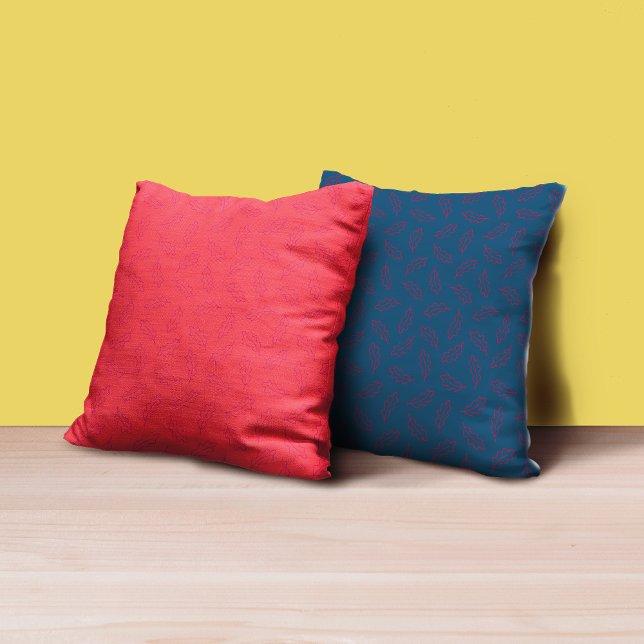 Autumn Oak - Persimmon/Berry Cushion (Creator Uploaded)