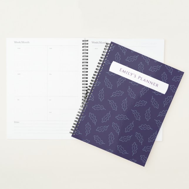 Autumn Oak Planner - plum/mist (Display)
