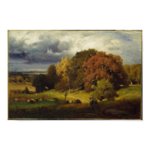Autumn Oaks George Inness Print
