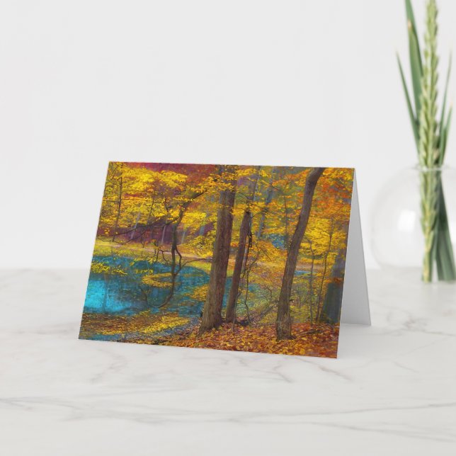 Autumn Oasis Card (Front)