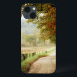 Autumn on a Country Road iPhone 13 Case<br><div class="desc">Home Décor</div>