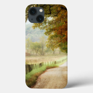 Autumn on a Country Road iPhone 13 Case