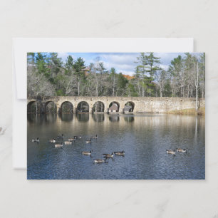 Autumn on Byrd Lake Holiday Card