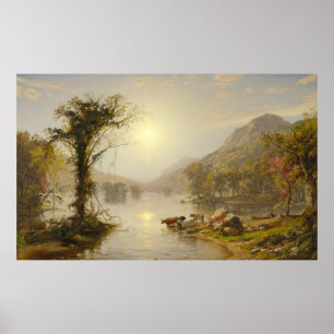 Autumn on Greenwood Lake Poster