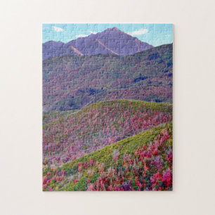 Autumn on Mount Timpanogos Utah Jigsaw Puzzle