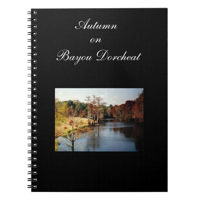 Autumn on the Bayou Notebook (Front)