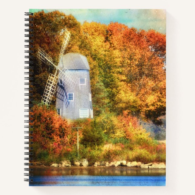 Autumn On The River Notebook (Front)