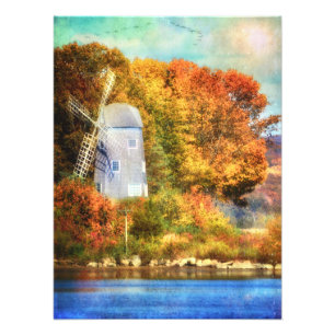 Autumn On The River Photo Print