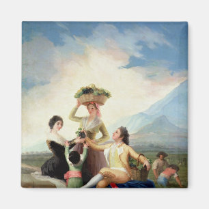 Autumn, or The Grape Harvest, 1786-87 Magnet
