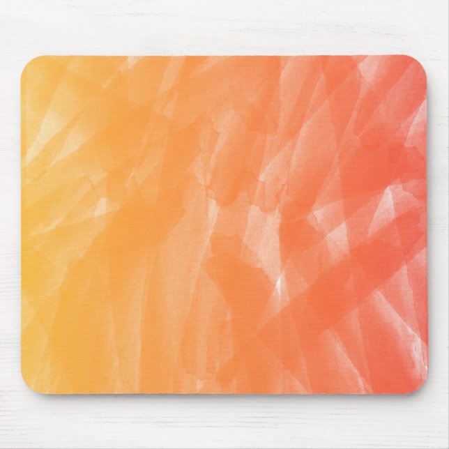 Autumn orange brush mouse pad (Front)