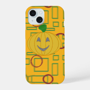 Autumn Orange Pumpkin iPhone 15 Case