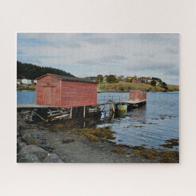 Autumn Outport Jigsaw Puzzle (Horizontal)