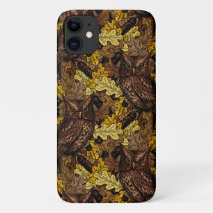 Autumn owls iPhone 11 case