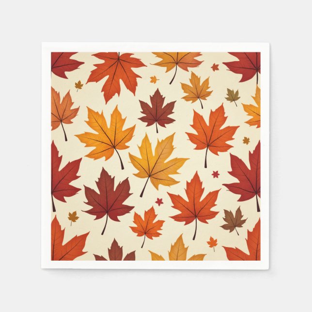 Autumn Paper Napkin (Front)
