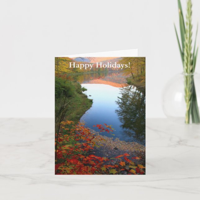 Autumn Paradise Greeting Card (Front)